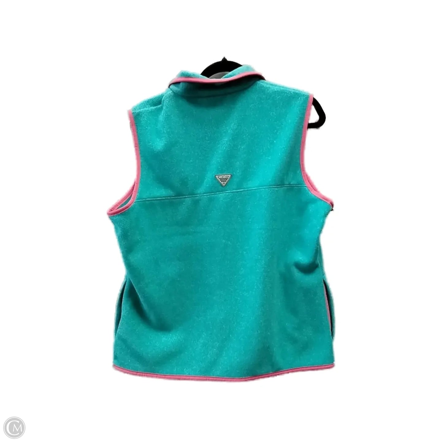 Vest Fleece By Columbia In Teal, Size: Xl