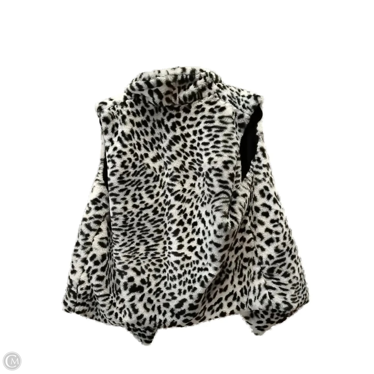 Vest Faux Fur & Sherpa By Jones New York In Yellow, Size: Xl