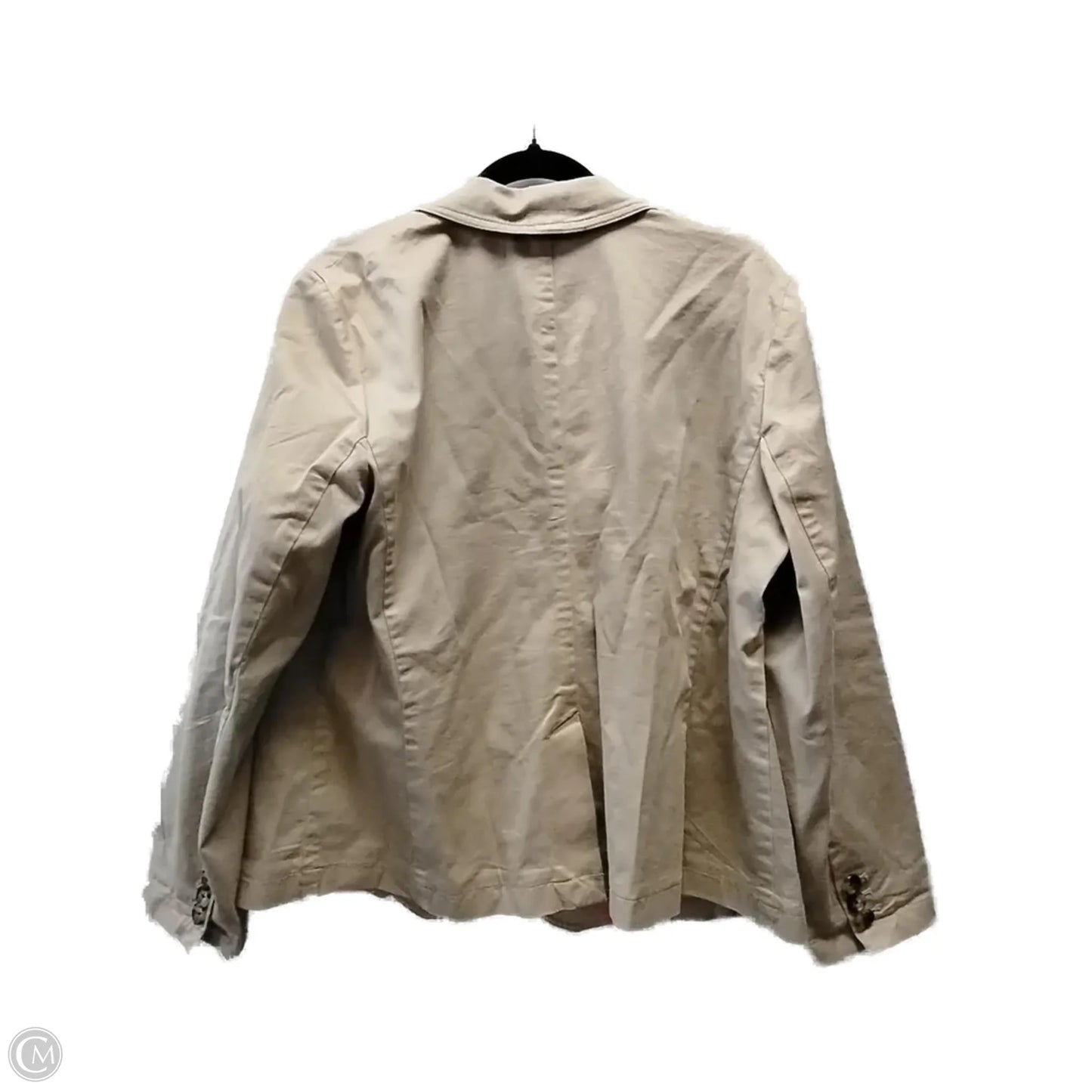 Blazer By Talbots In Tan, Size: 16