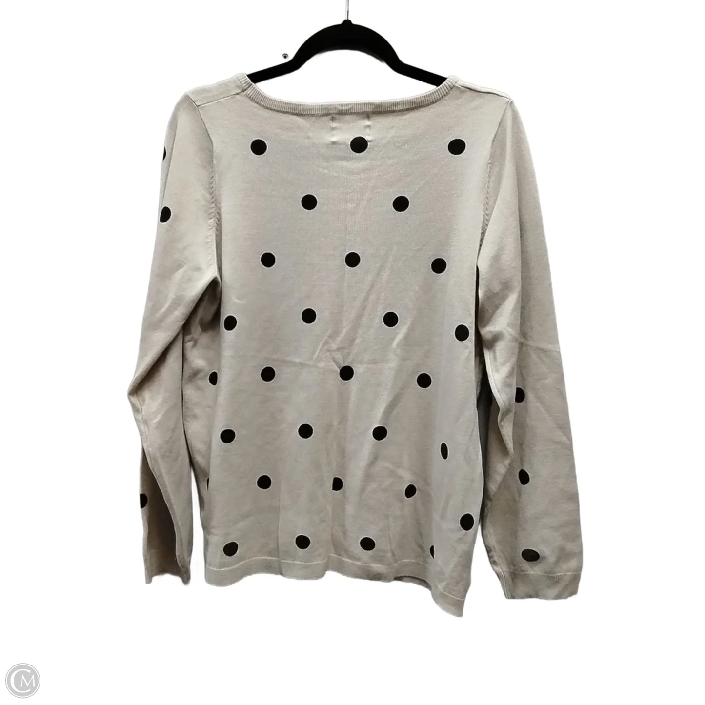 Sweater By Absolutely In Polkadot Pattern, Size: L