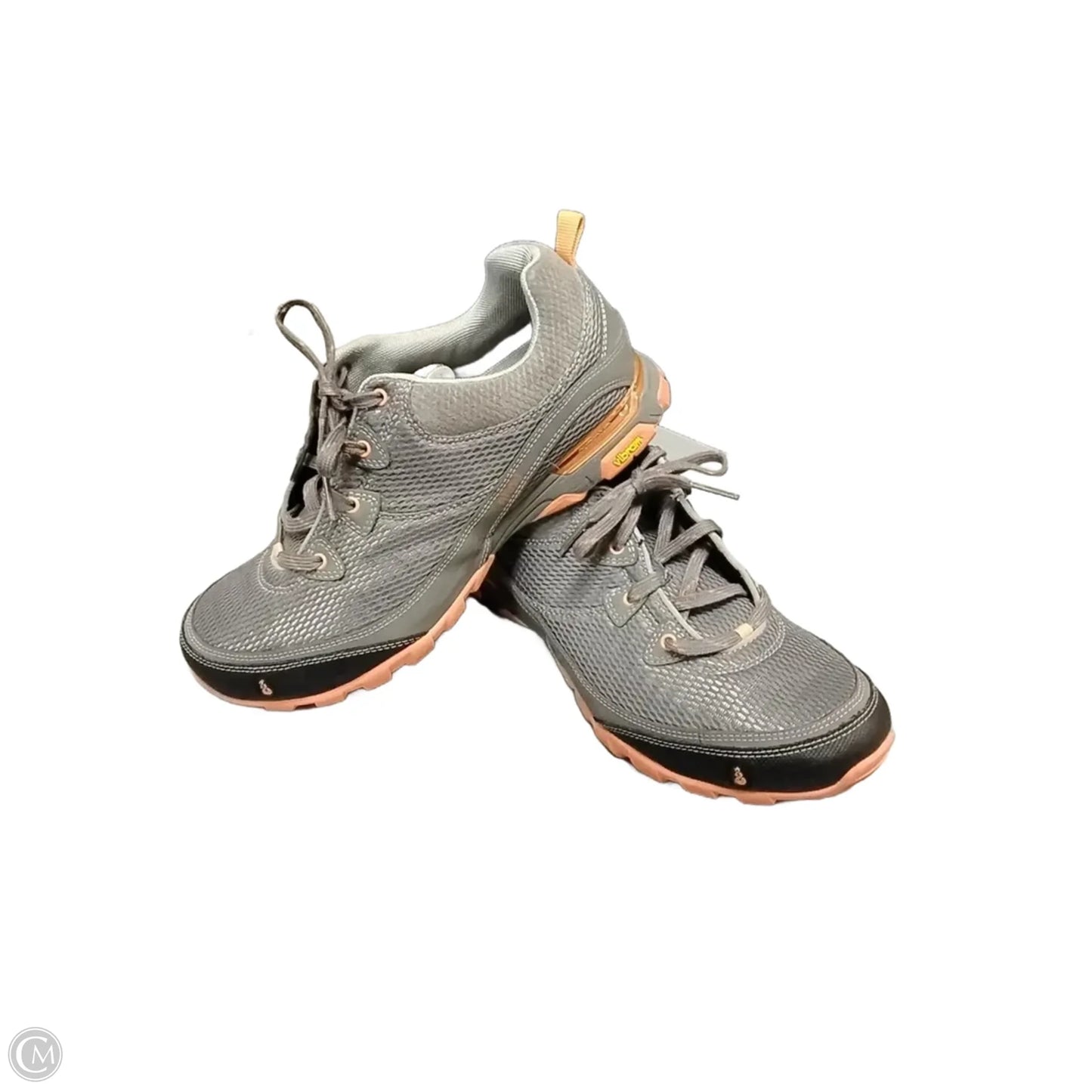 Shoes Sneakers By Clothes Mentor In Grey & Orange, Size: 10.5
