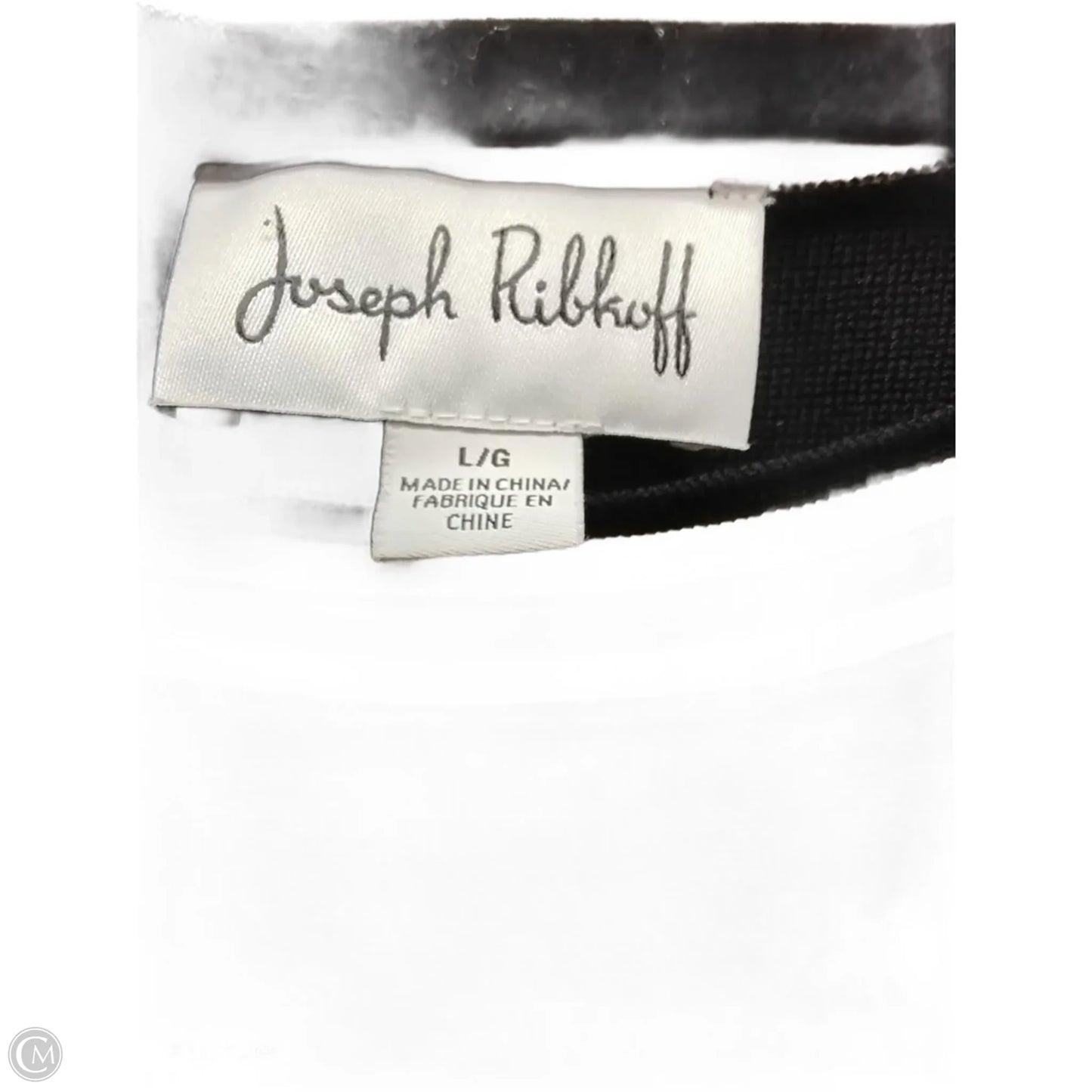 Top Long Sleeve By Joseph Ribkoff In Black, Size: L