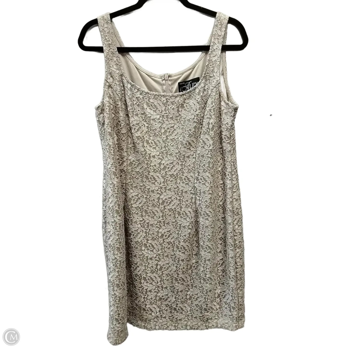 Dress Set 2pc By Alex Evenings In Gold, Size: 14