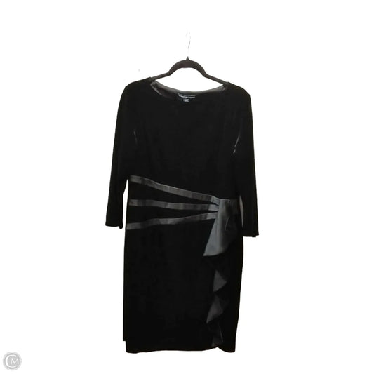 Dress Party Midi By American Living In Black, Size: 14