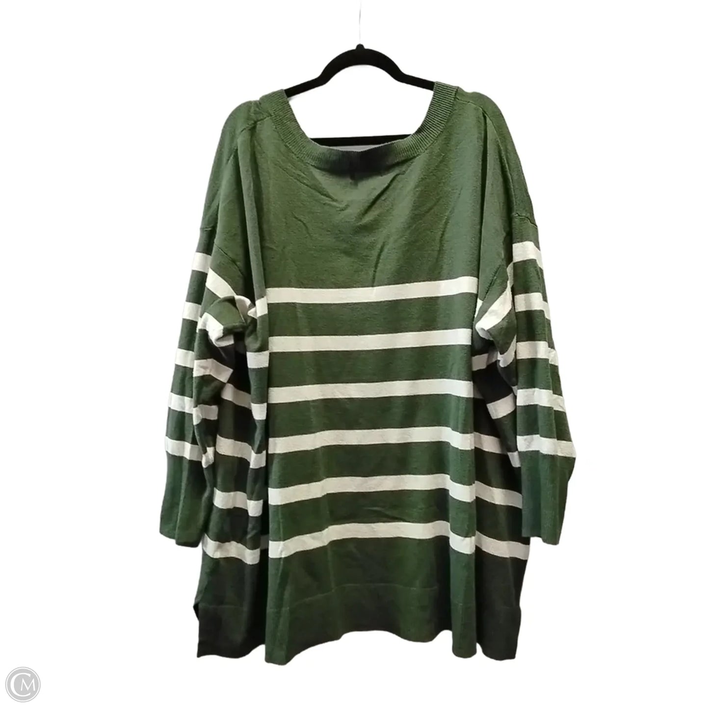 Sweater By Ava & Viv In Green, Size: 3x