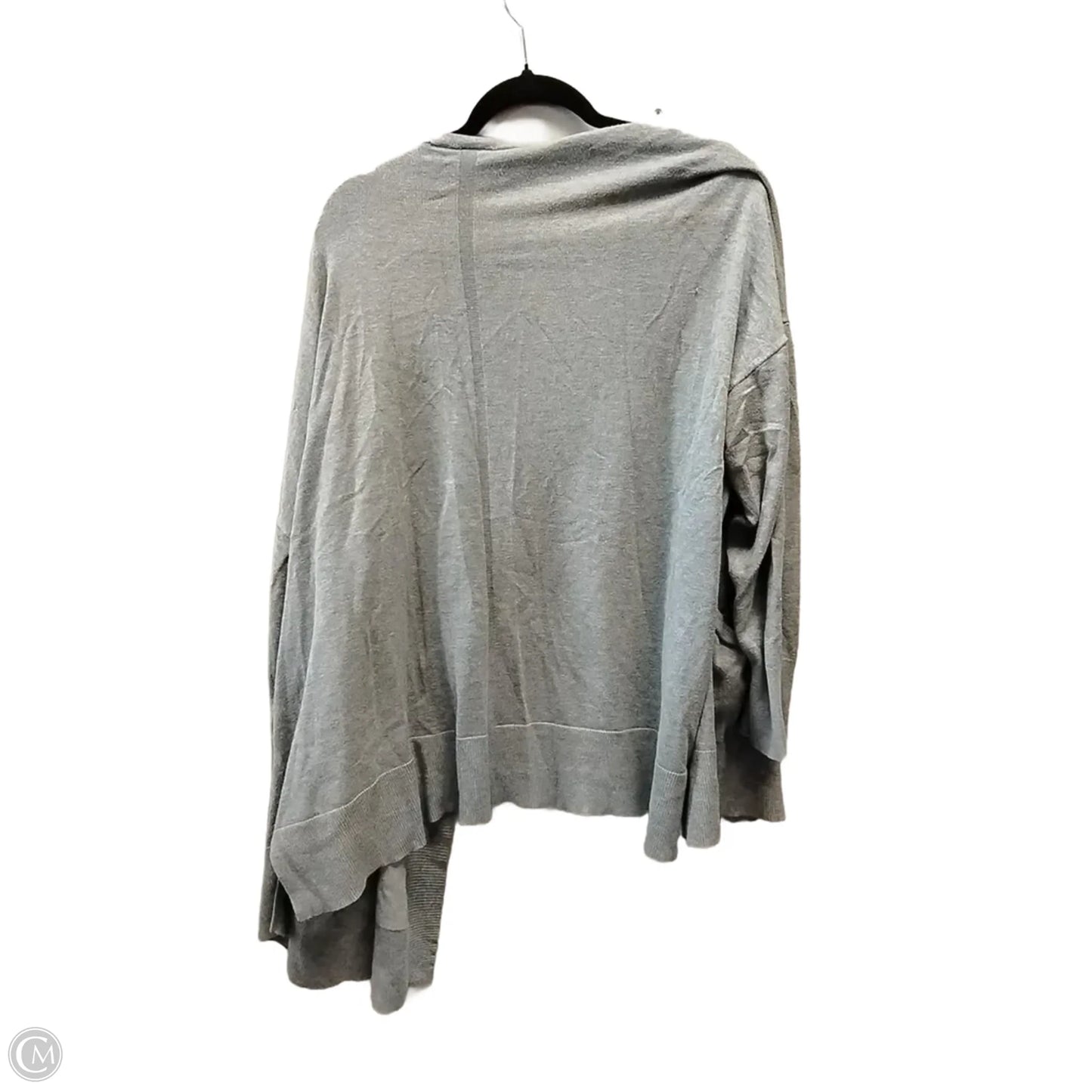 Cardigan By Terra & Sky In Grey, Size: 3x