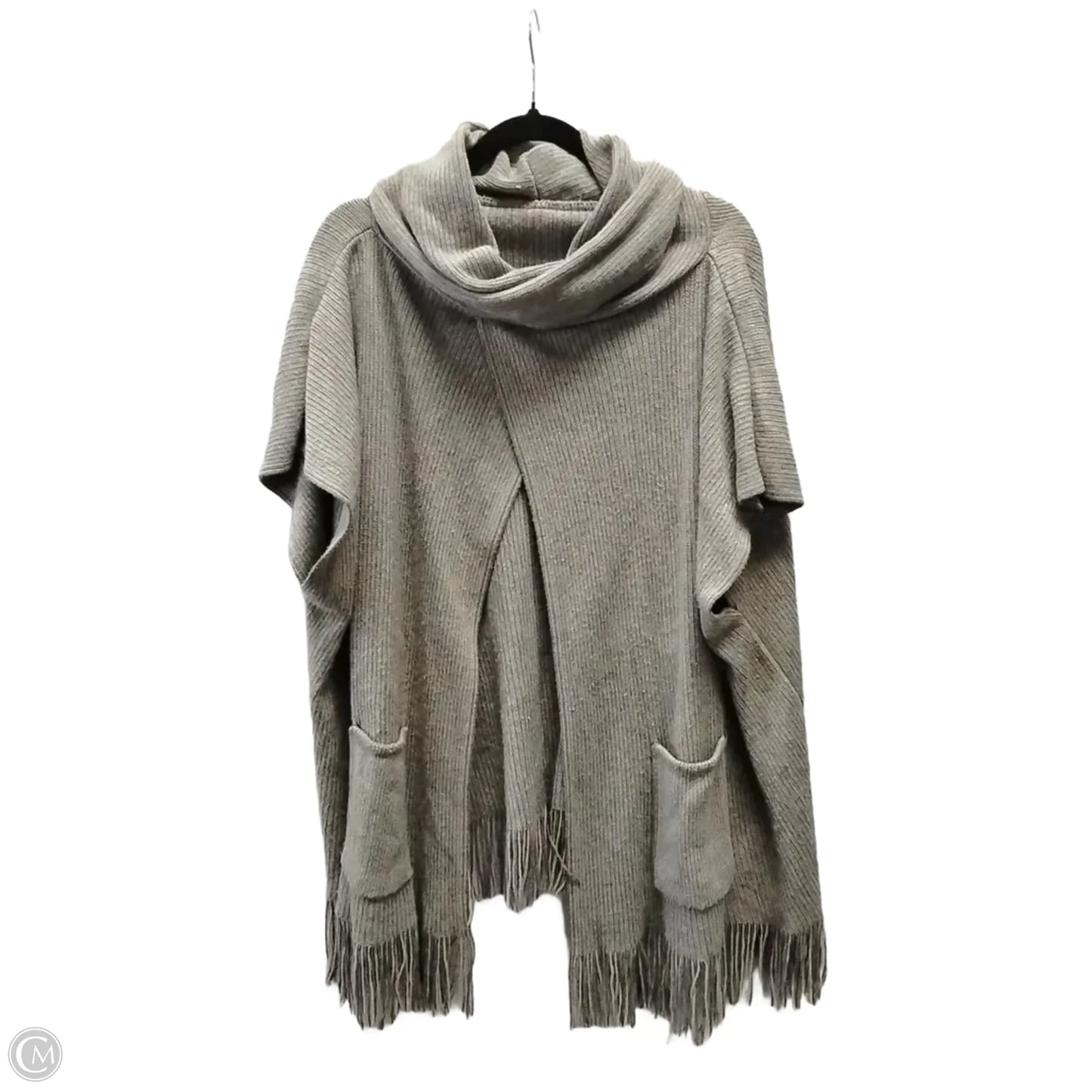 Shawl By Clothes Mentor In Brown, Size: Onesize