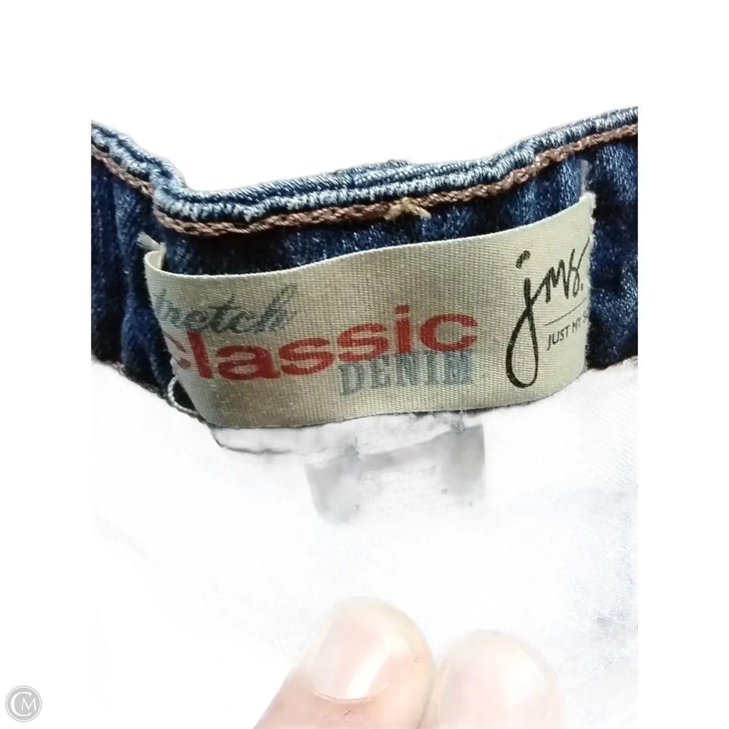 Jeans Straight By Clothes Mentor In Blue, Size: 22w