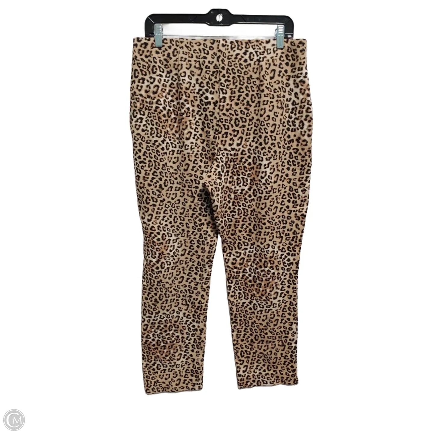Pants Leggings By Chicos In Animal Print, Size: 2