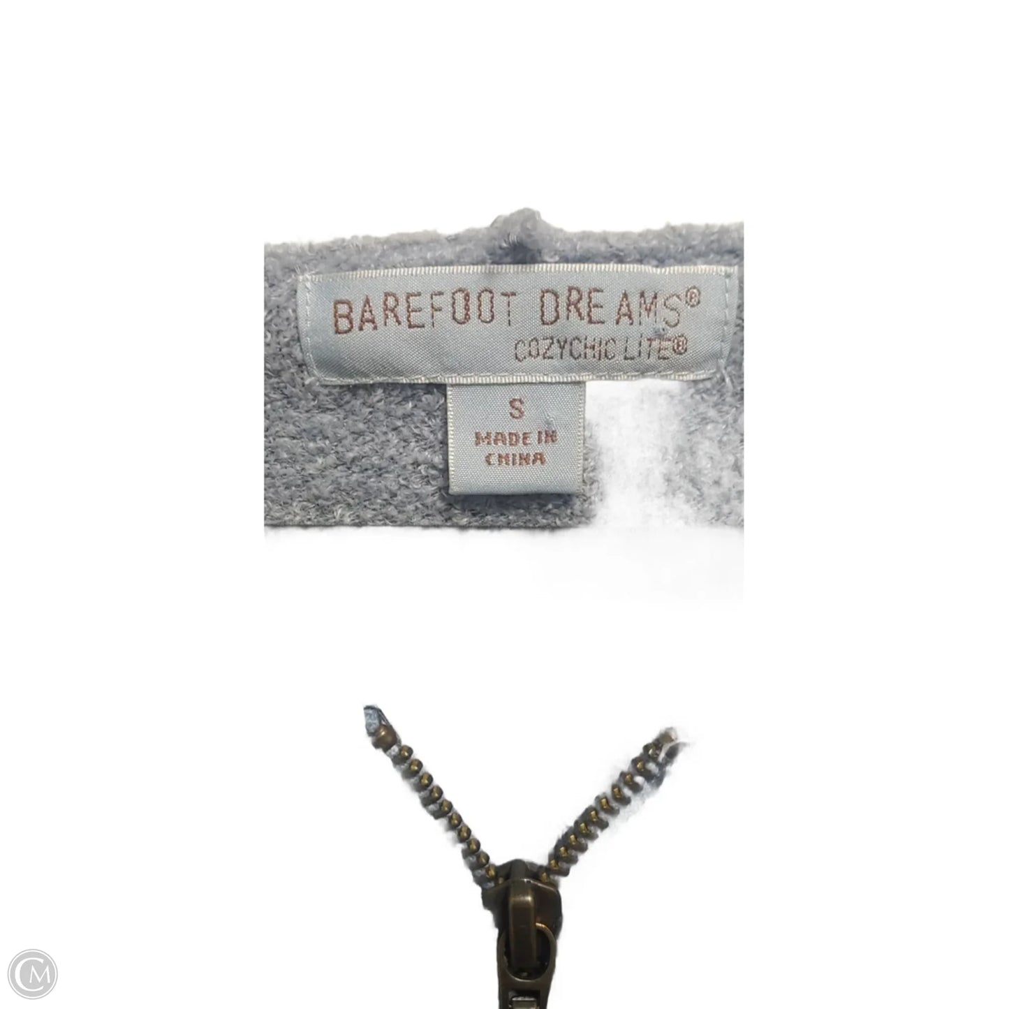 Jacket Fleece By Barefoot Dreams In Blue, Size: S