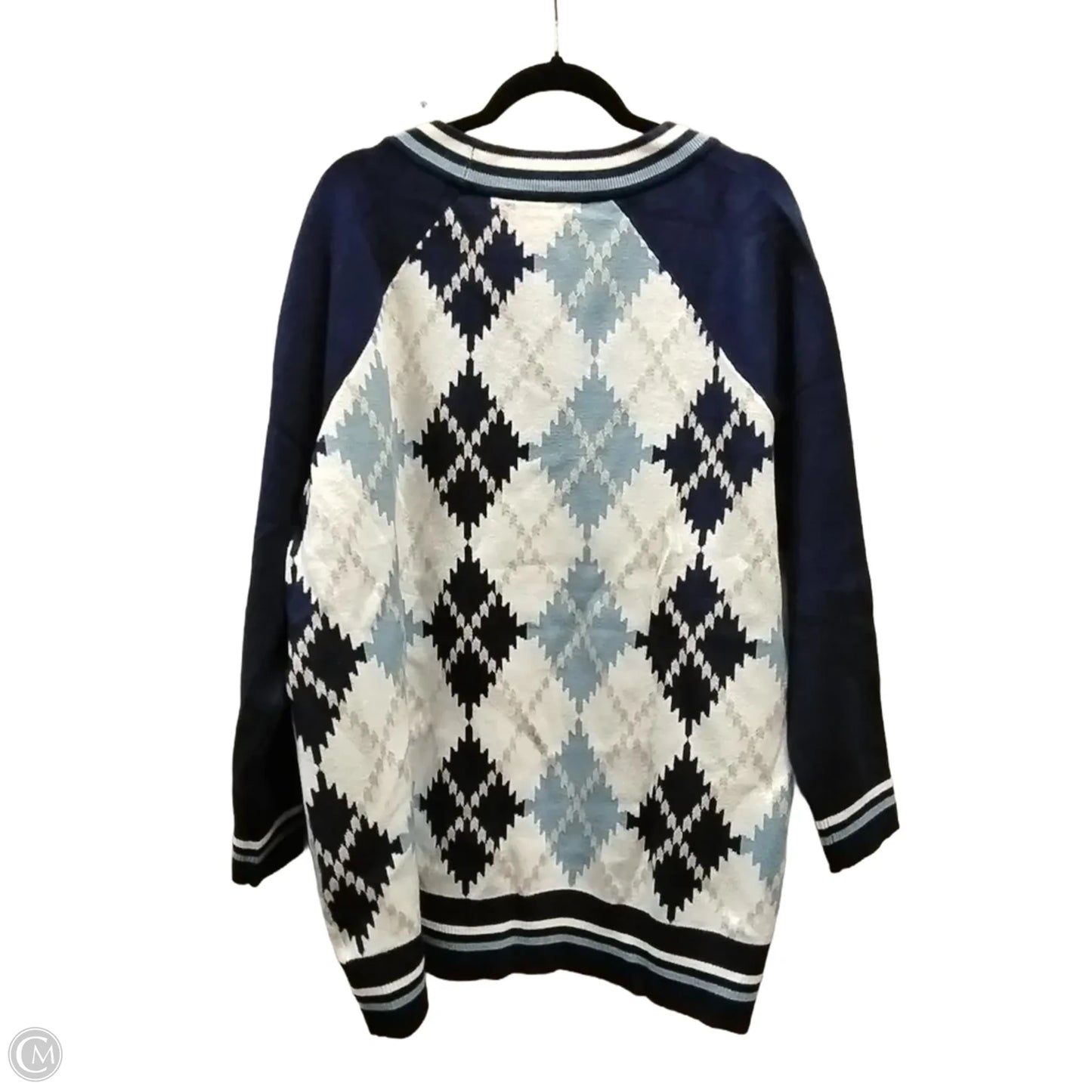 Sweater By Clothes Mentor In Striped Pattern, Size: 24