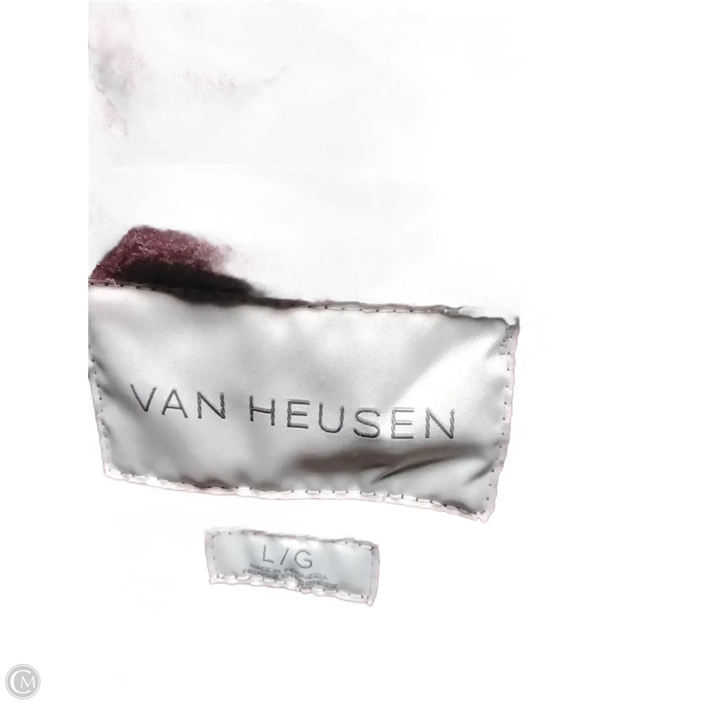 Vest Puffer & Quilted By Van Heusen In Purple, Size: L