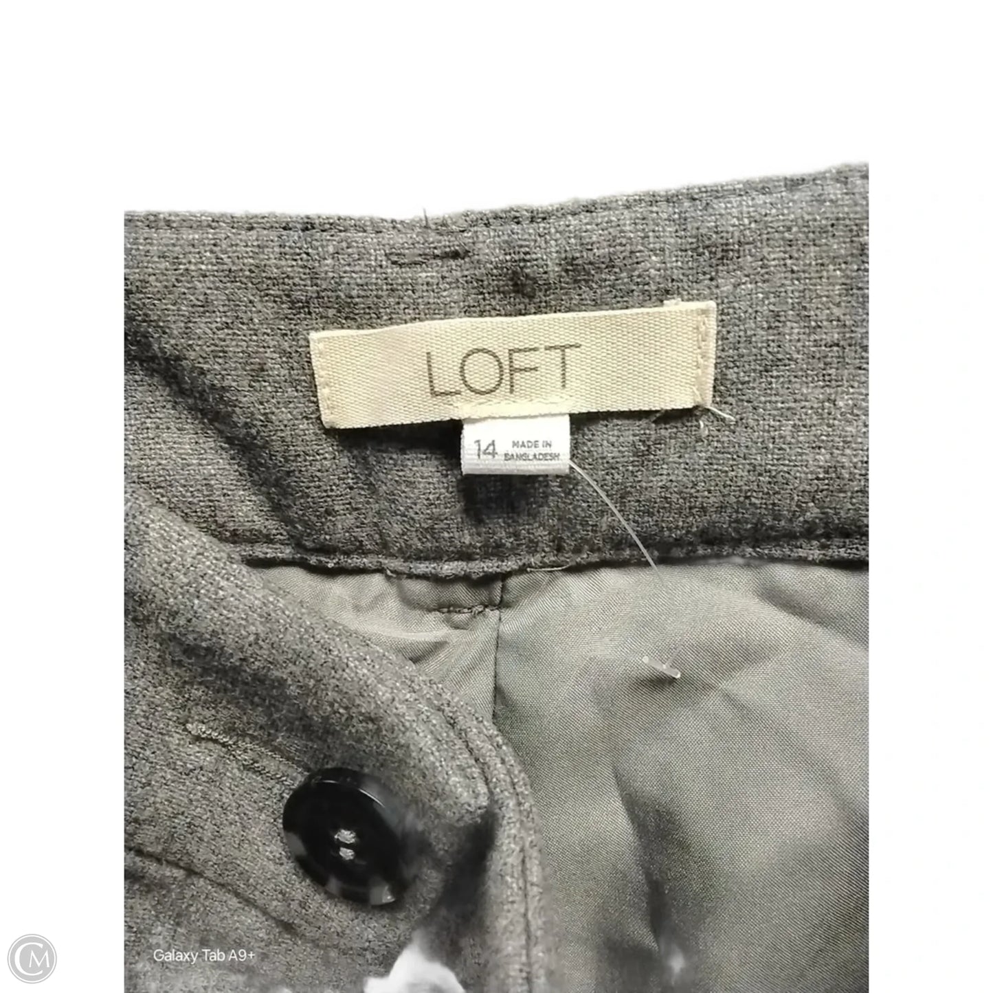 Pants Dress By Loft In Grey, Size: 14