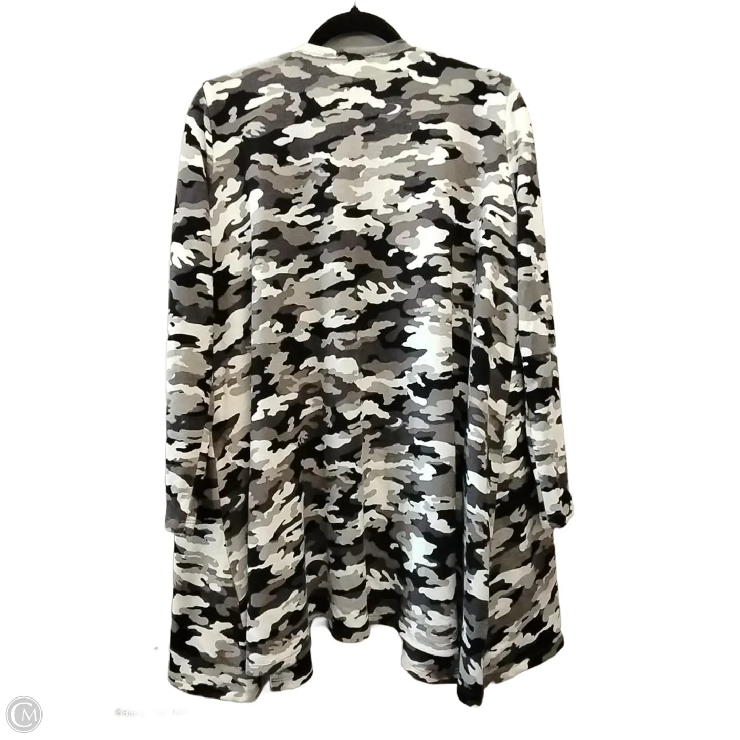 Cardigan By Lularoe In Camouflage Print, Size: M