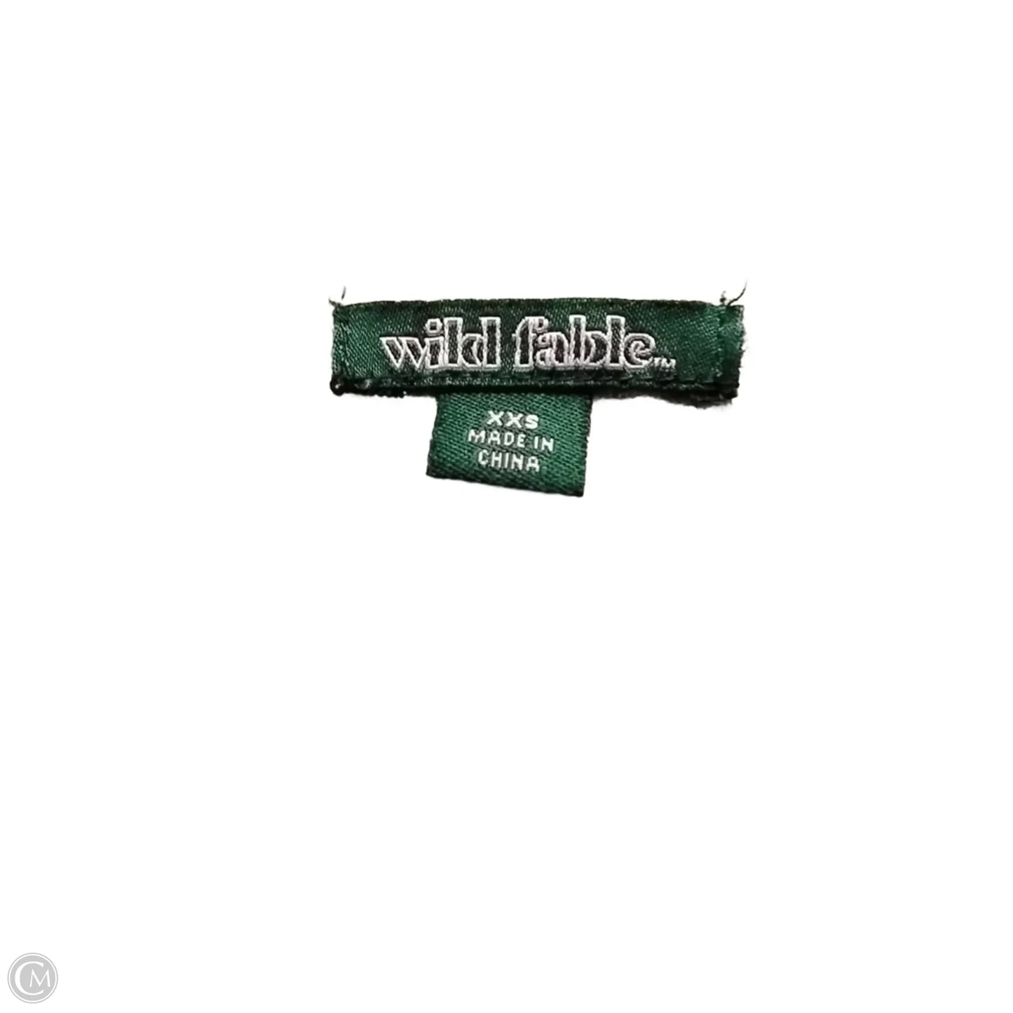 Top Short Sleeve By Wild Fable In Grey, Size: Xxs