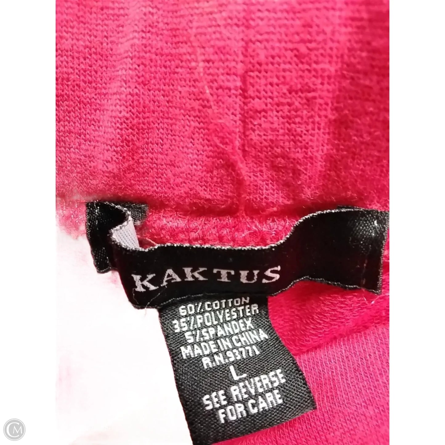 Pants Lounge By Kaktus In Red, Size: L