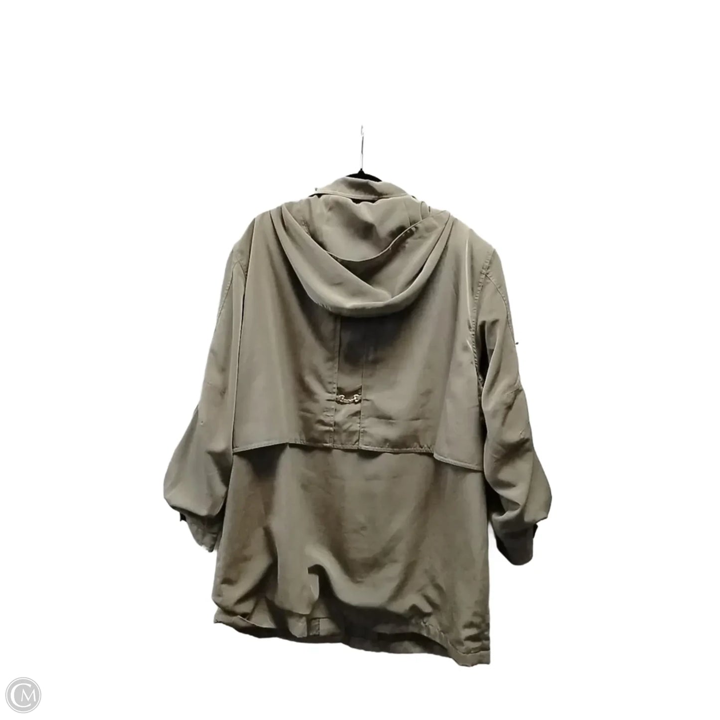 Jacket Windbreaker By Carolina Colors In Green, Size: Xl