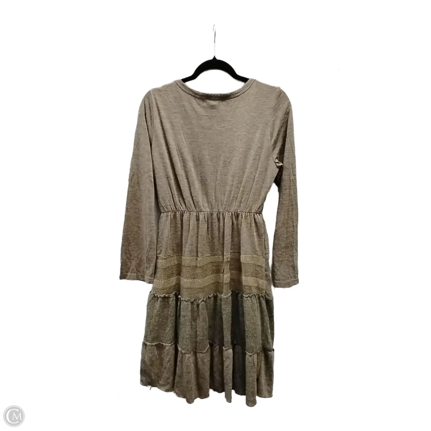 Dress Casual Midi By Pretty Angel In Brown, Size: L