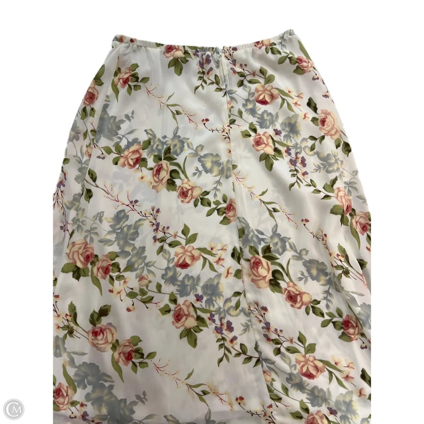 Skirt Maxi By Gina Peters In Floral Print, Size: 18