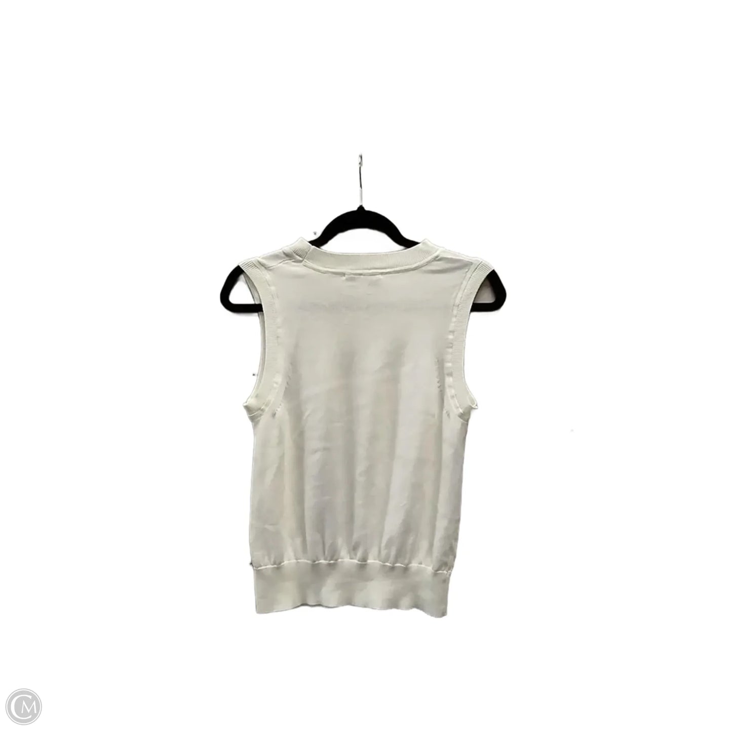Blouse Sleeveless By Free Assembly In White, Size: M