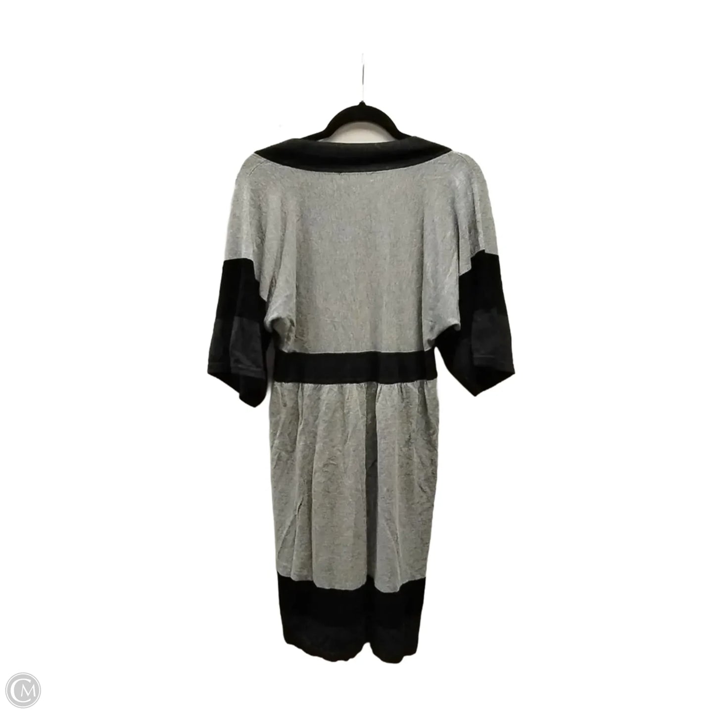 Dress Casual Midi By Dressbarn In Grey, Size: Xl