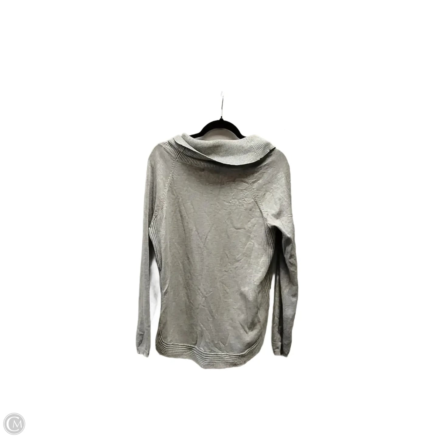 Top Long Sleeve By Clothes Mentor In Grey, Size: M