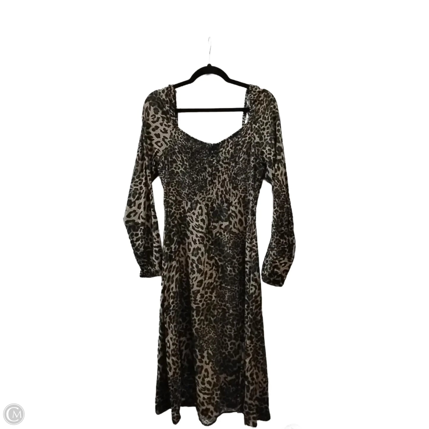 Dress Casual Maxi By Dear John In Animal Print, Size: M