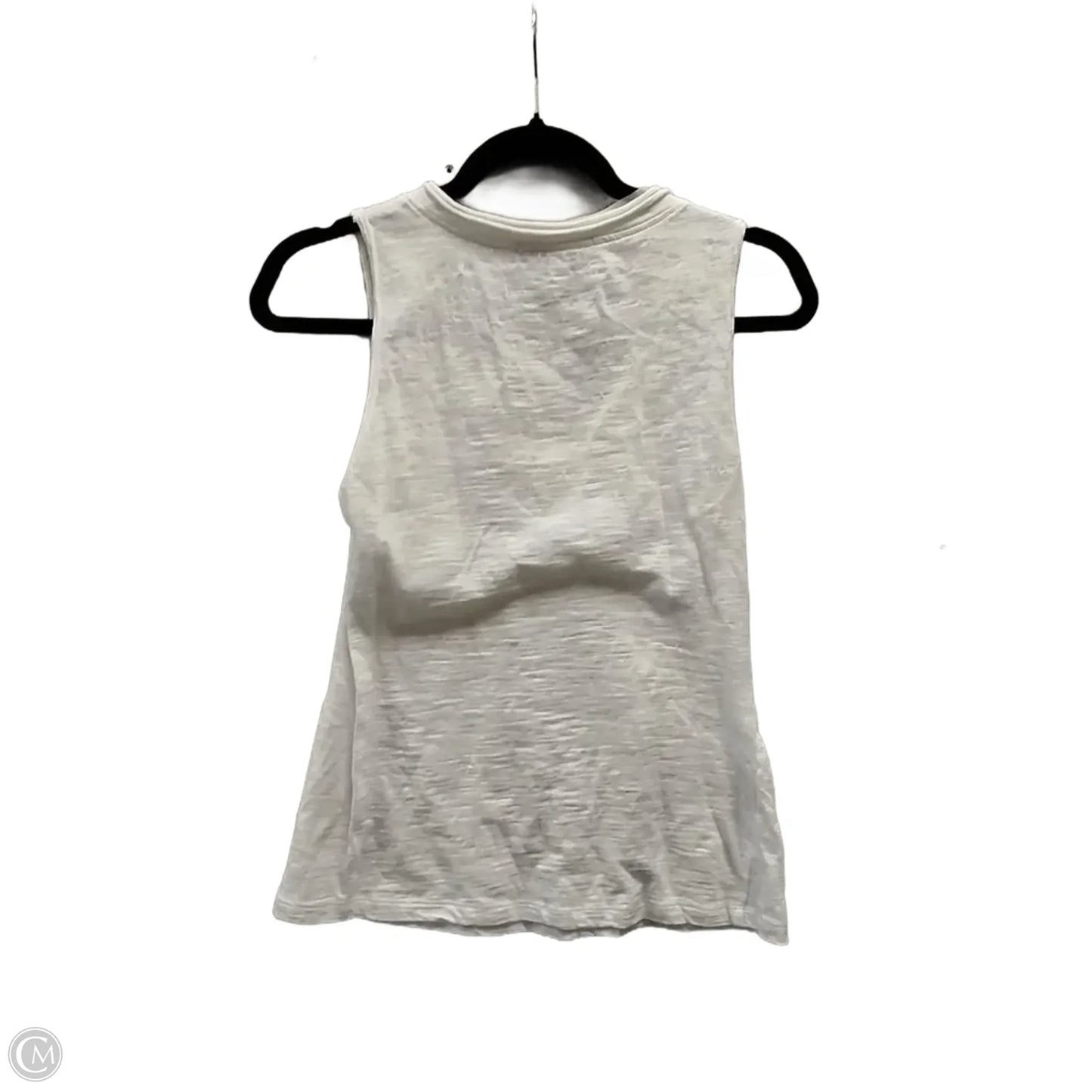 Top Sleeveless By Willi Smith In White, Size: S