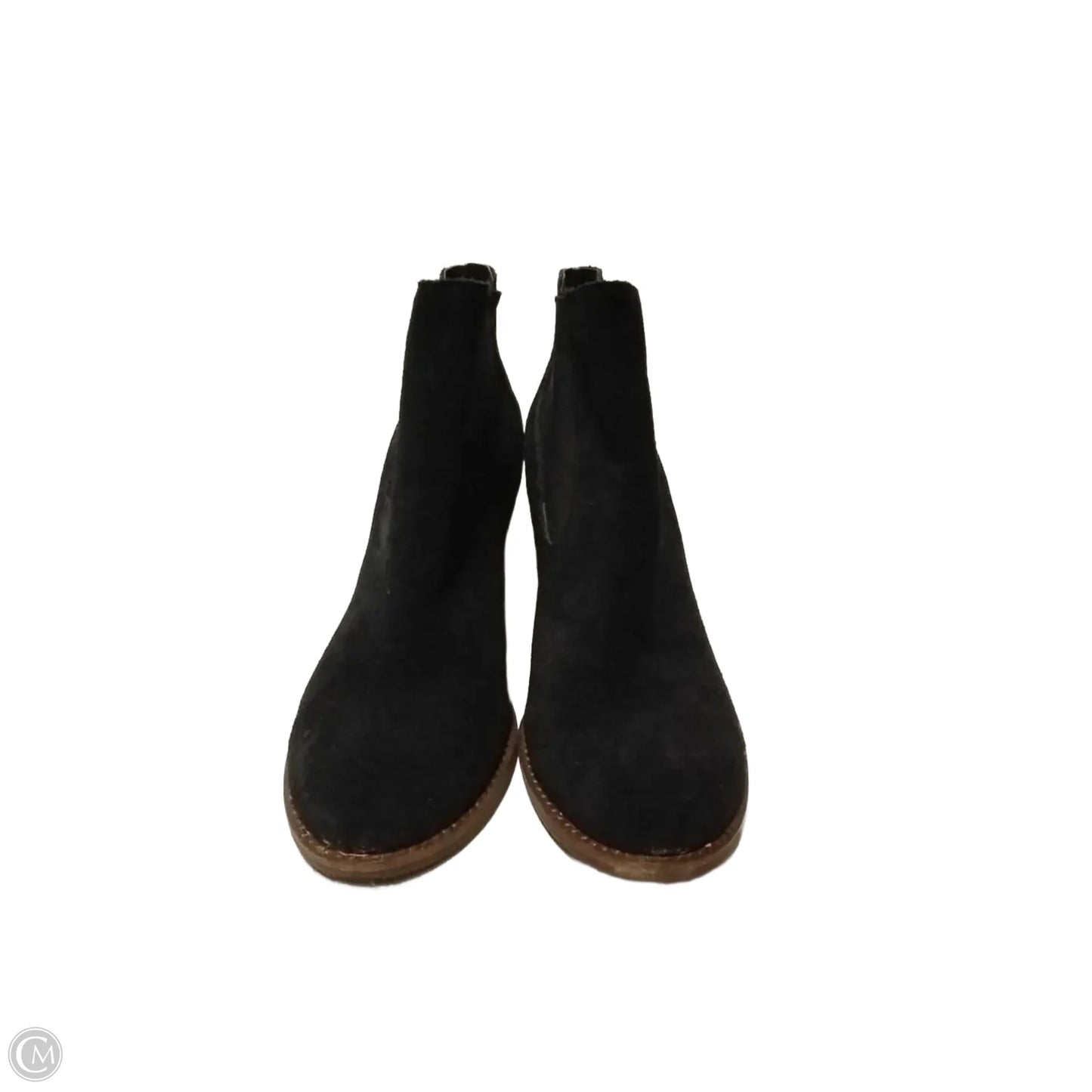 Shoes Heels Wedge By Lucky Brand In Black, Size: 8.5