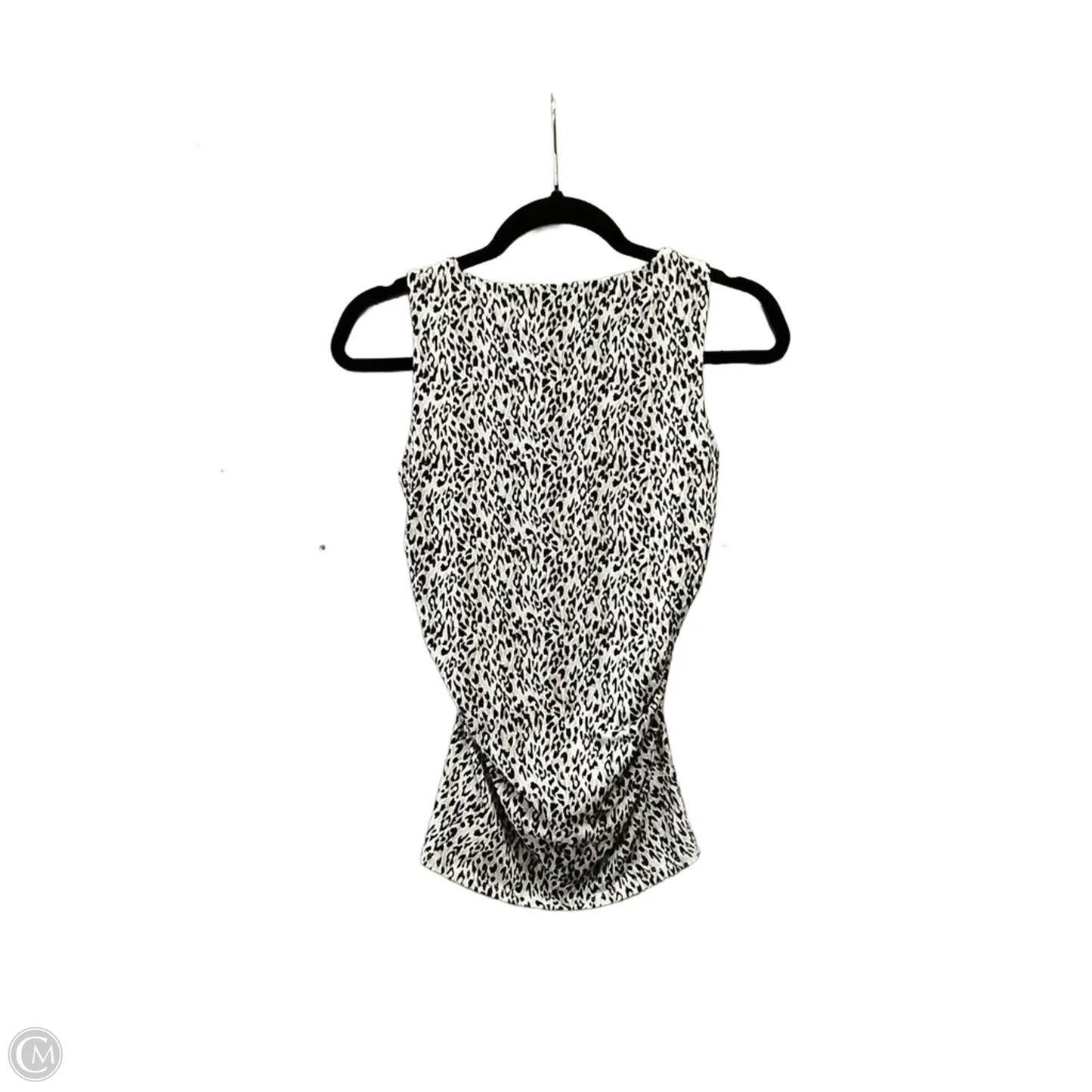 Top Sleeveless By White House Black Market In Animal Print, Size: Xs