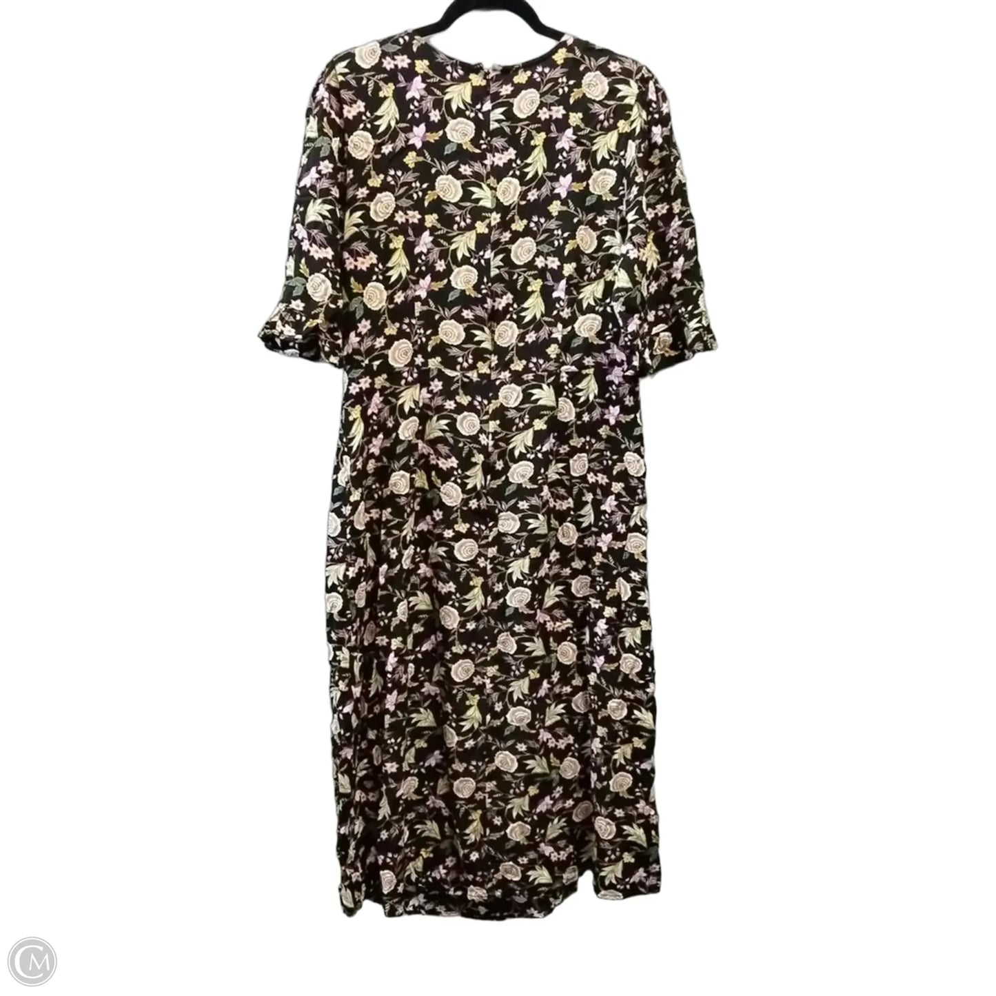 Dress Casual Maxi By Loft In Floral Print, Size: 14