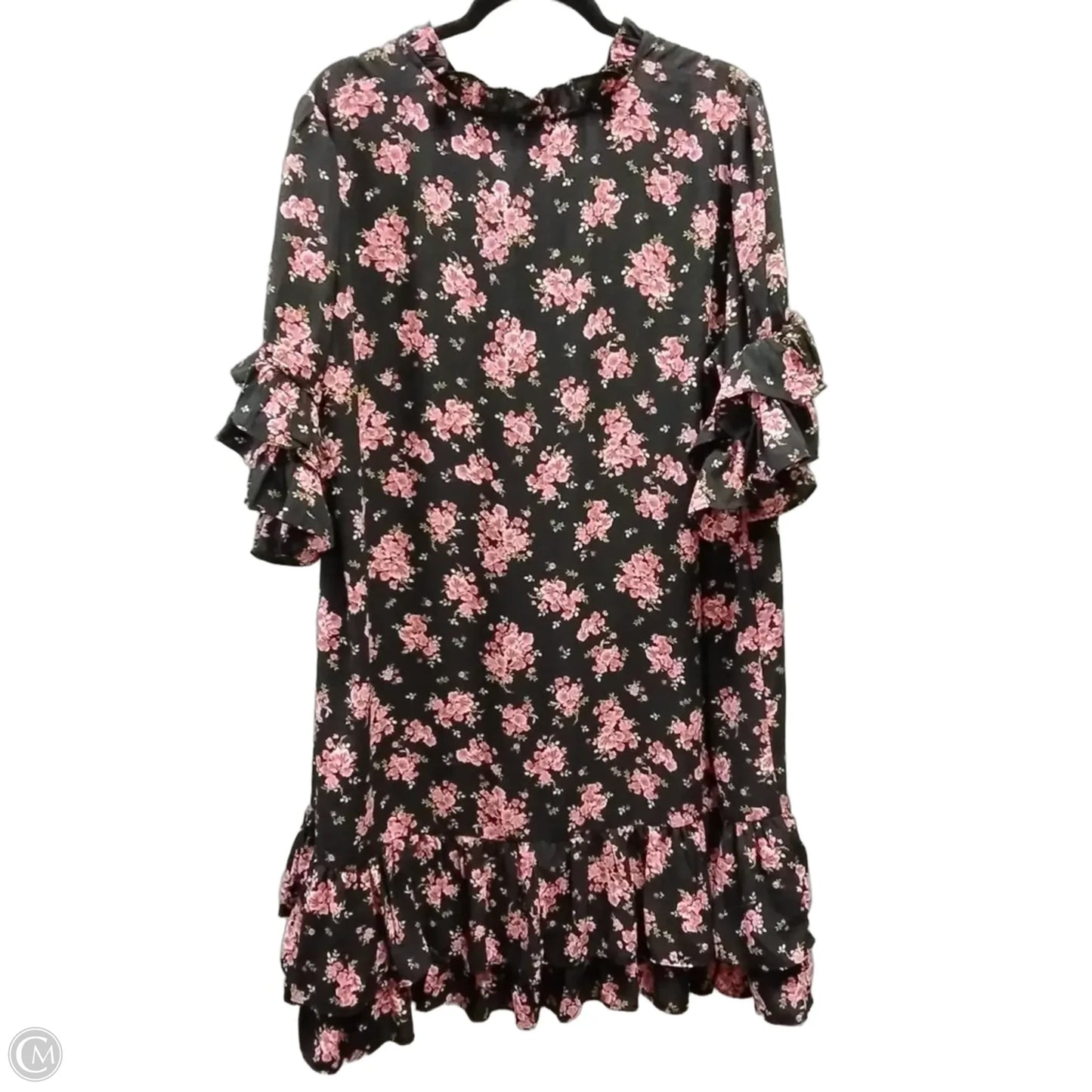 Dress Casual Midi By Cece In Floral Print, Size: 2x