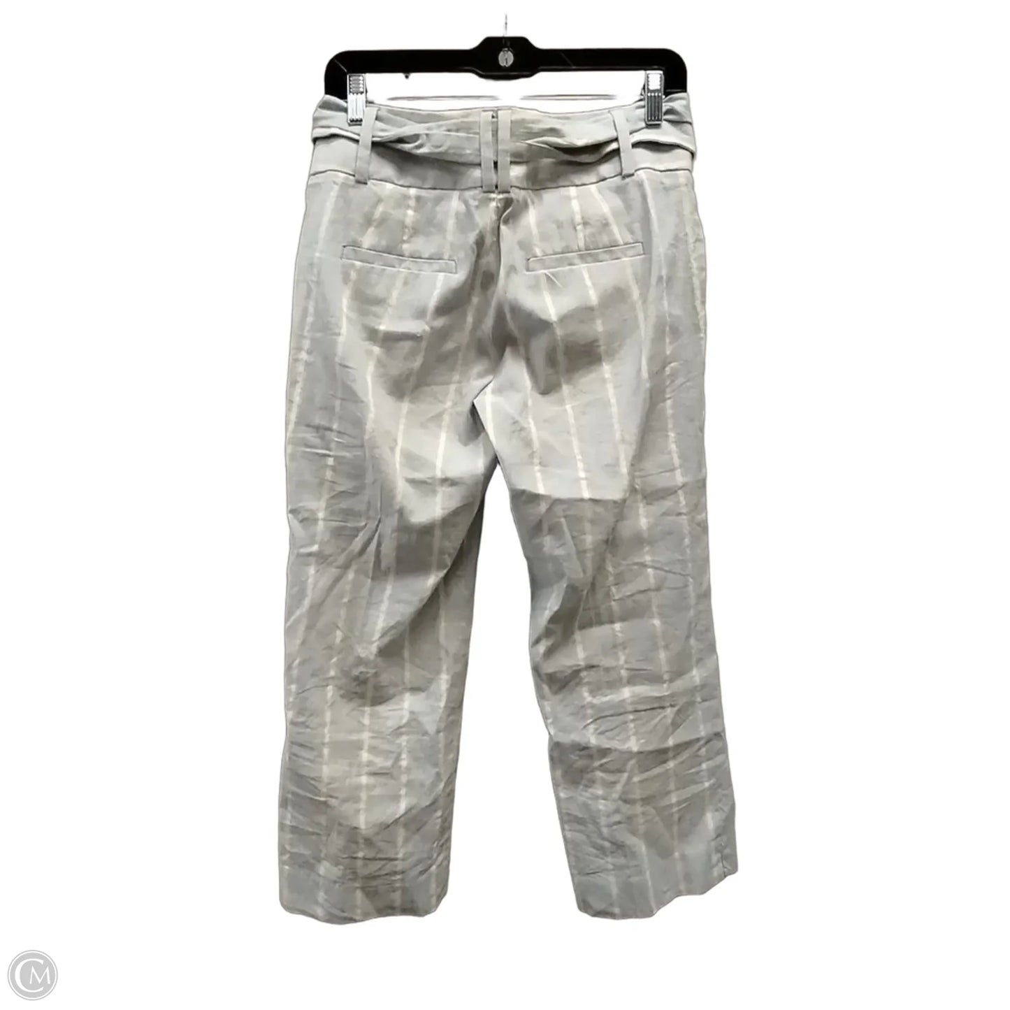 Pants Linen By Banana Republic In Striped Pattern, Size: 4