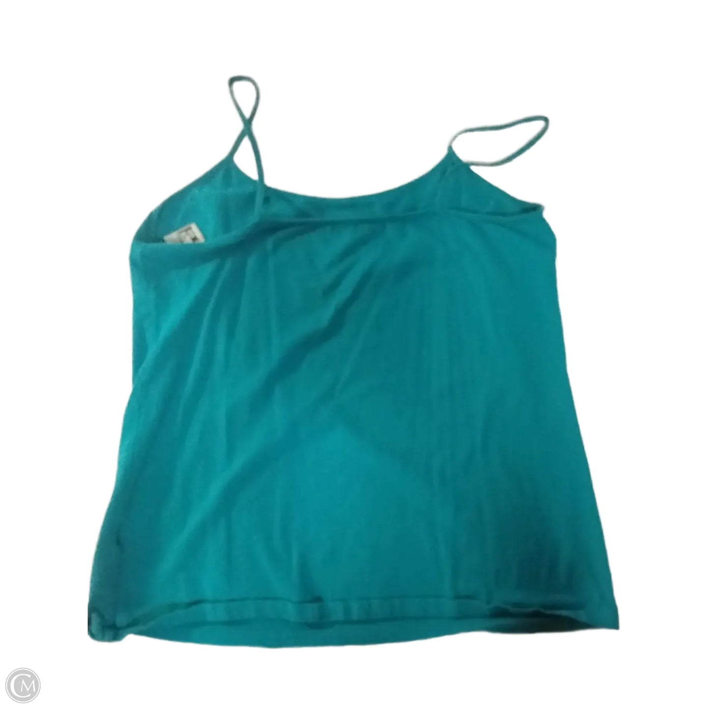 Tank Top By Faded Glory In Aqua, Size: Xl