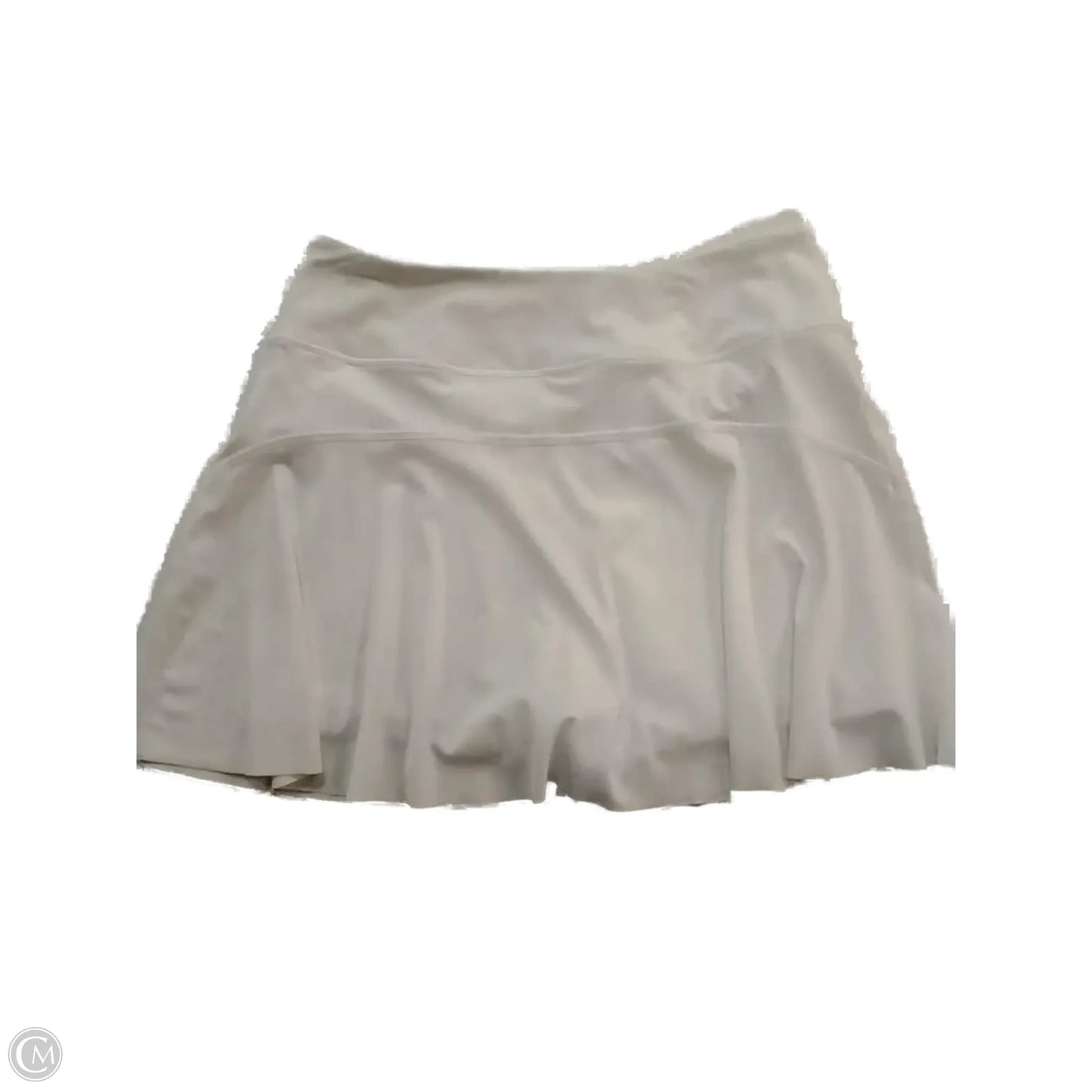 Athletic Skort By Members Mark In Cream, Size: M
