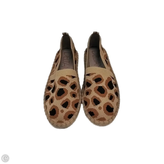 Shoes Flats By Clothes Mentor In Animal Print, Size: 6.5