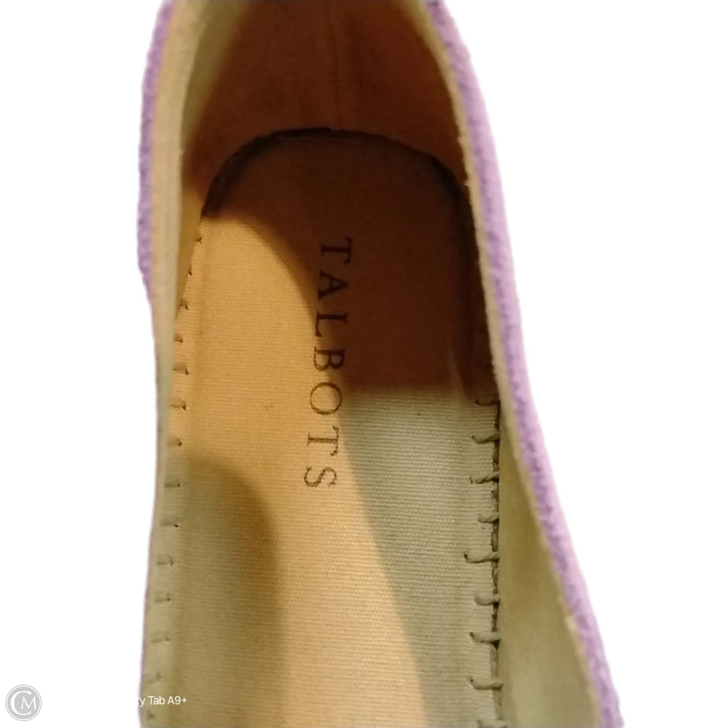 Shoes Flats By Talbots In Purple, Size: 8