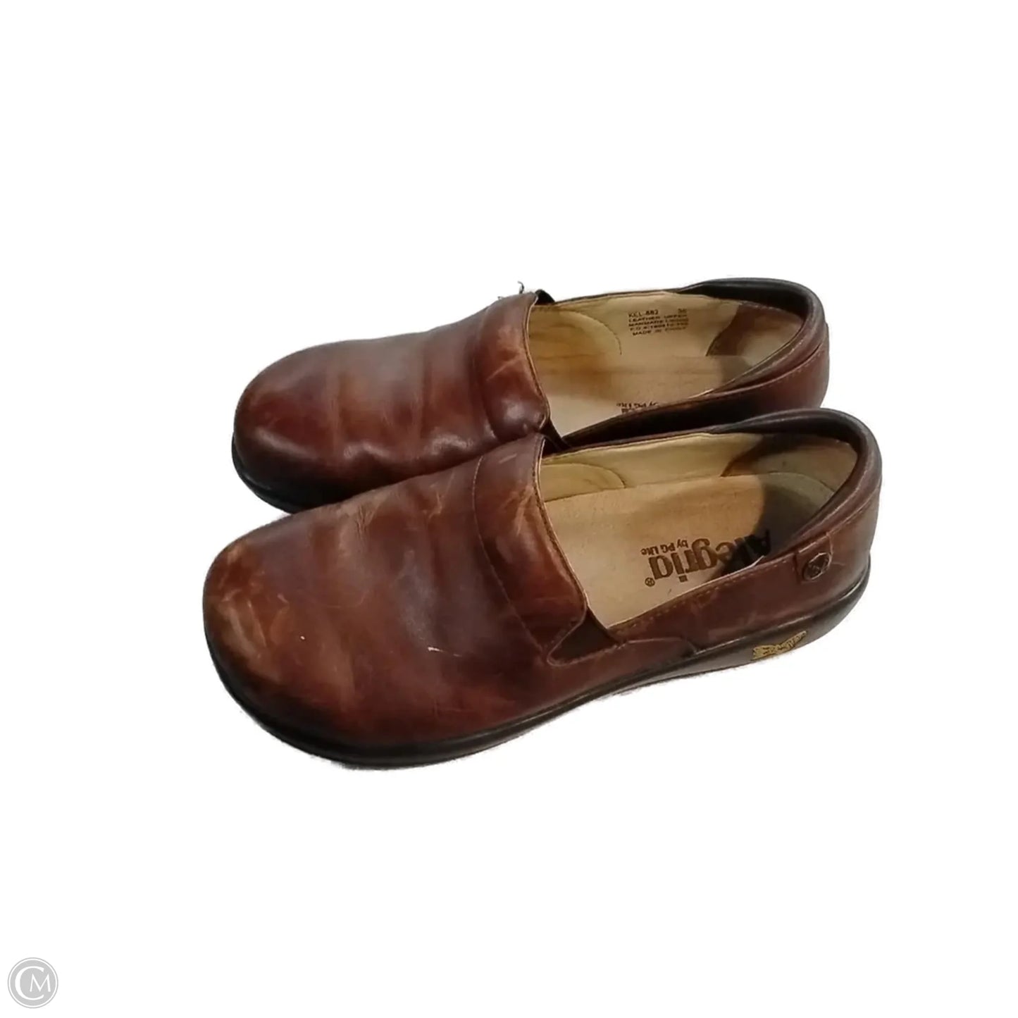 Shoes Flats By Alegria In Brown, Size: 7.5