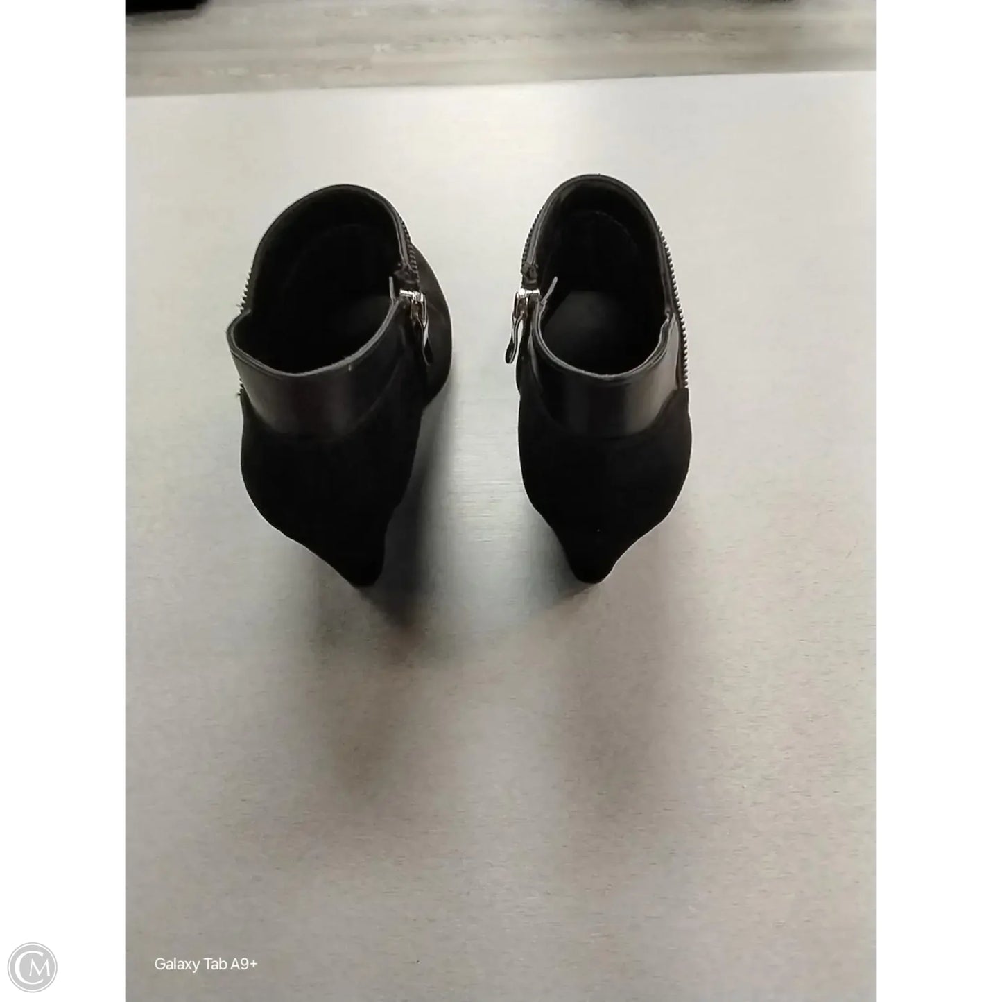 Shoes Heels Wedge By Xappeal In Black, Size: 8