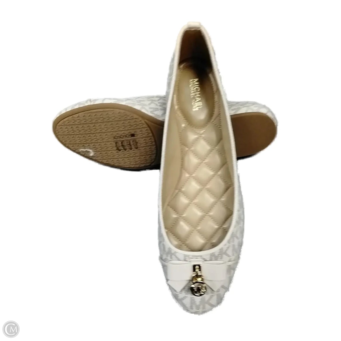 Shoes Flats By Michael By Michael Kors In Cream, Size: 8.5