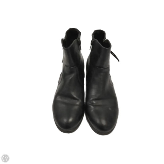 Boots Ankle Heels By Toms In Black, Size: 8.5