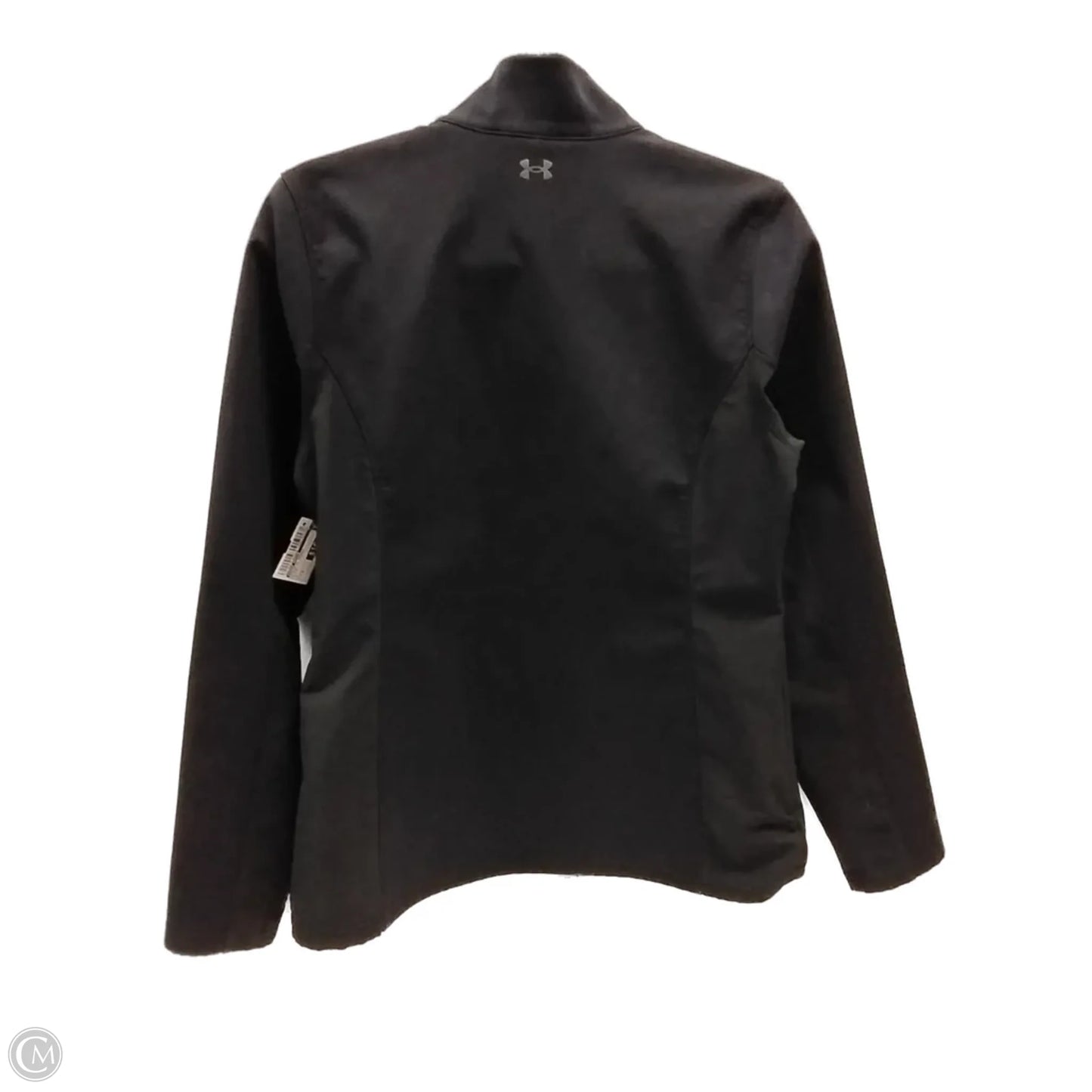 Athletic Jacket By Under Armour In Black, Size: M