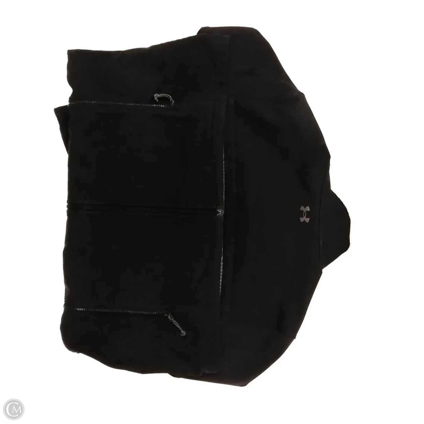 Athletic Jacket By Under Armour In Black, Size: M