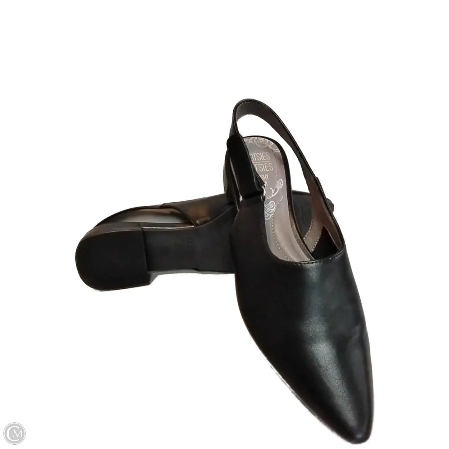 Sandals Heels Kitten By Mootsies Tootsies In Black, Size: 7.5