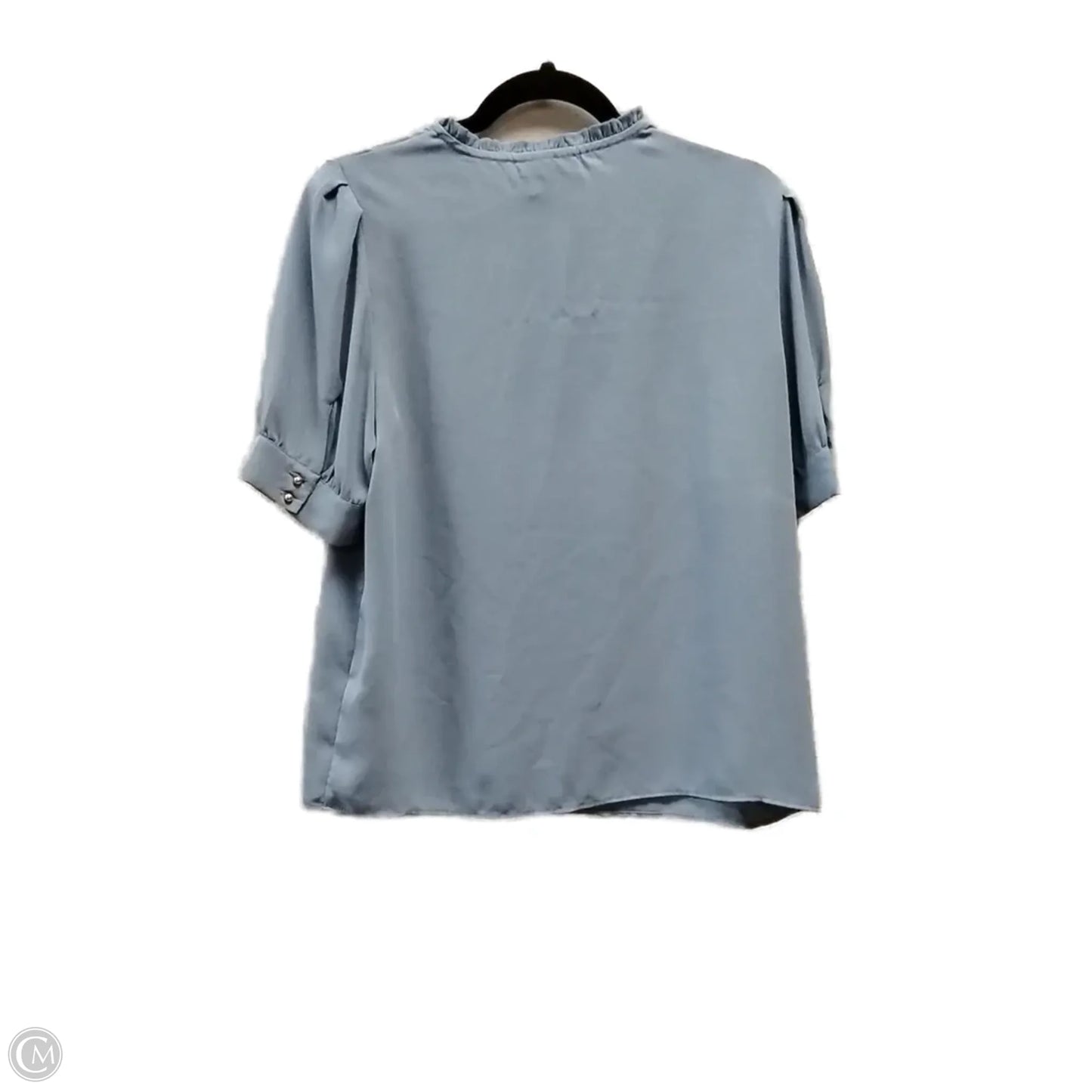 Top Short Sleeve Basic By Premise In Blue, Size: S