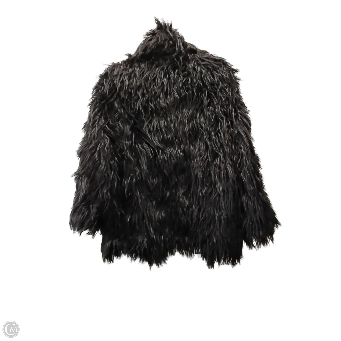 Coat Faux Fur & Sherpa By Clothes Mentor In Black, Size: Xl
