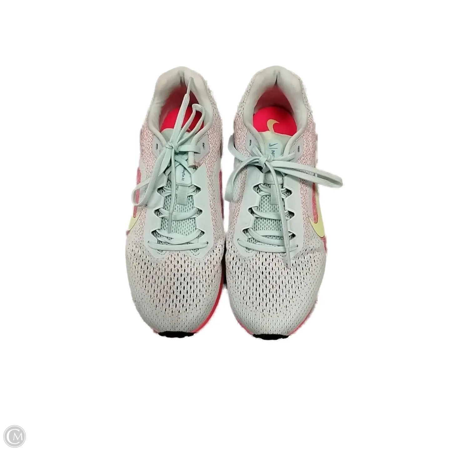 Shoes Athletic By Nike In Blue & Orange, Size: 9