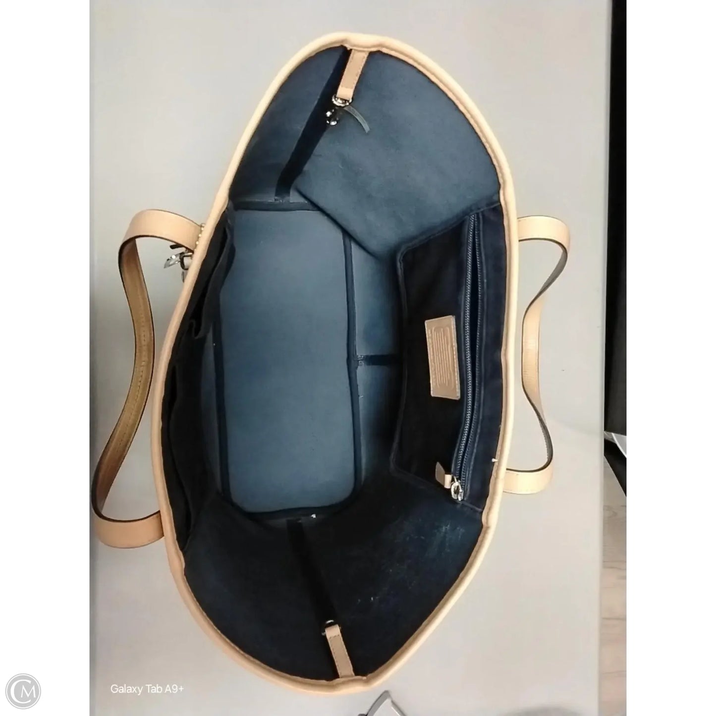 Tote Designer By Coach, Size: Large