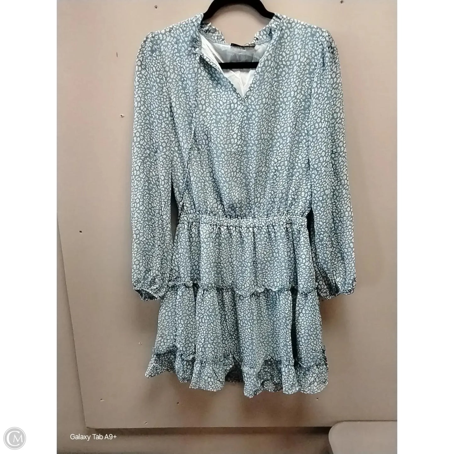 Dress Casual Short By Btfbm In Blue & White, Size: S