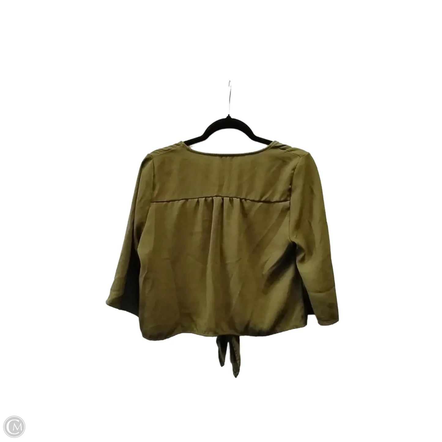 Top Long Sleeve By Urban Romantics In Green, Size: M